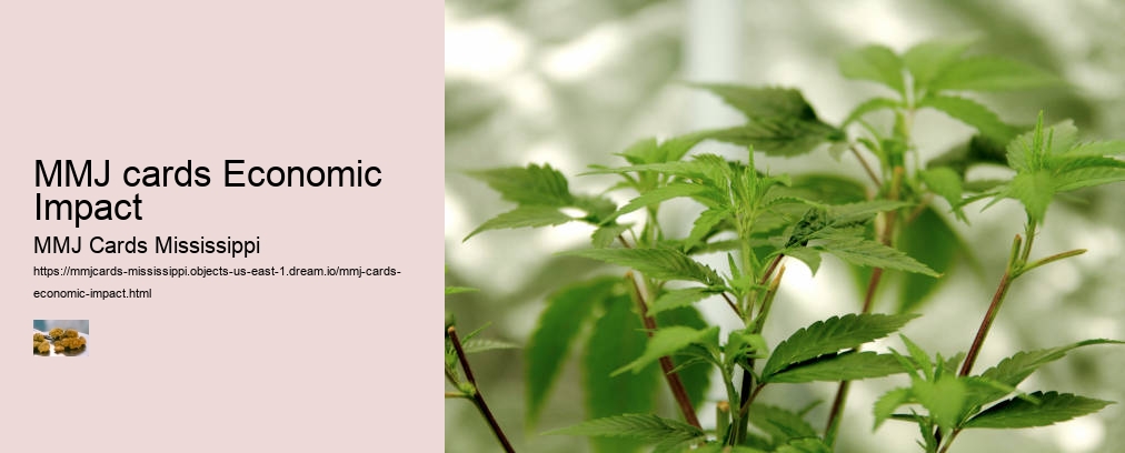 MMJ cards Economic Impact